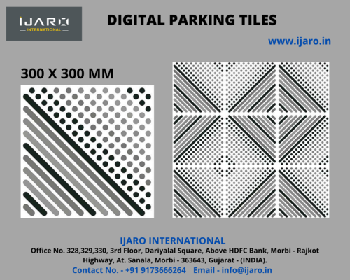 Digital Vitrified Parking tiles
