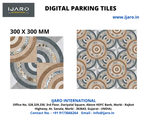 Designer Parking Tiles