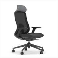 Fedo Black Moulded Foam Seat Office Chiar