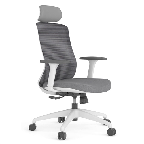 Swift White Nylon Base Office Chair With PU Castor