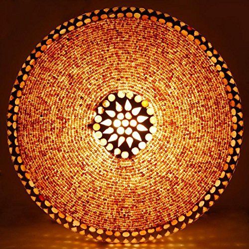 Orange Pradhuman Decorative Wall Lamp