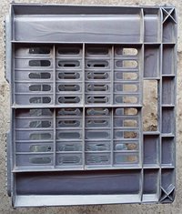 Rita Industries-2001 Flat Bottom Plastic Crates.