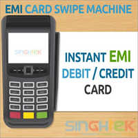 Swipe Credit Card EMI Machine