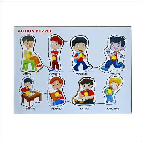 Wooden Action Puzzle