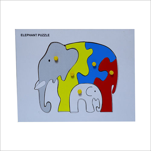 Wooden Elephant Puzzle