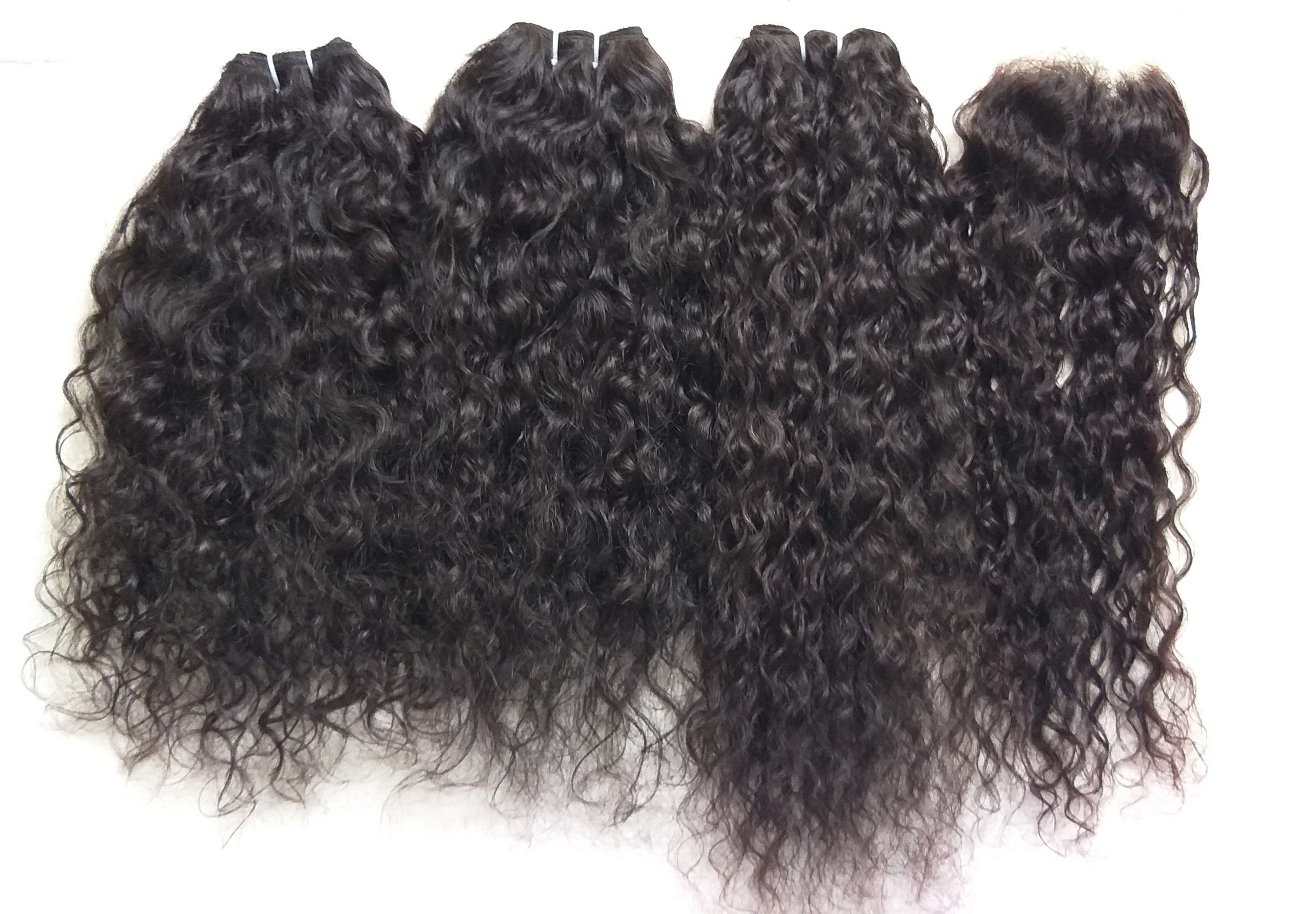 Natural Curly Single Donor best human hair extensions