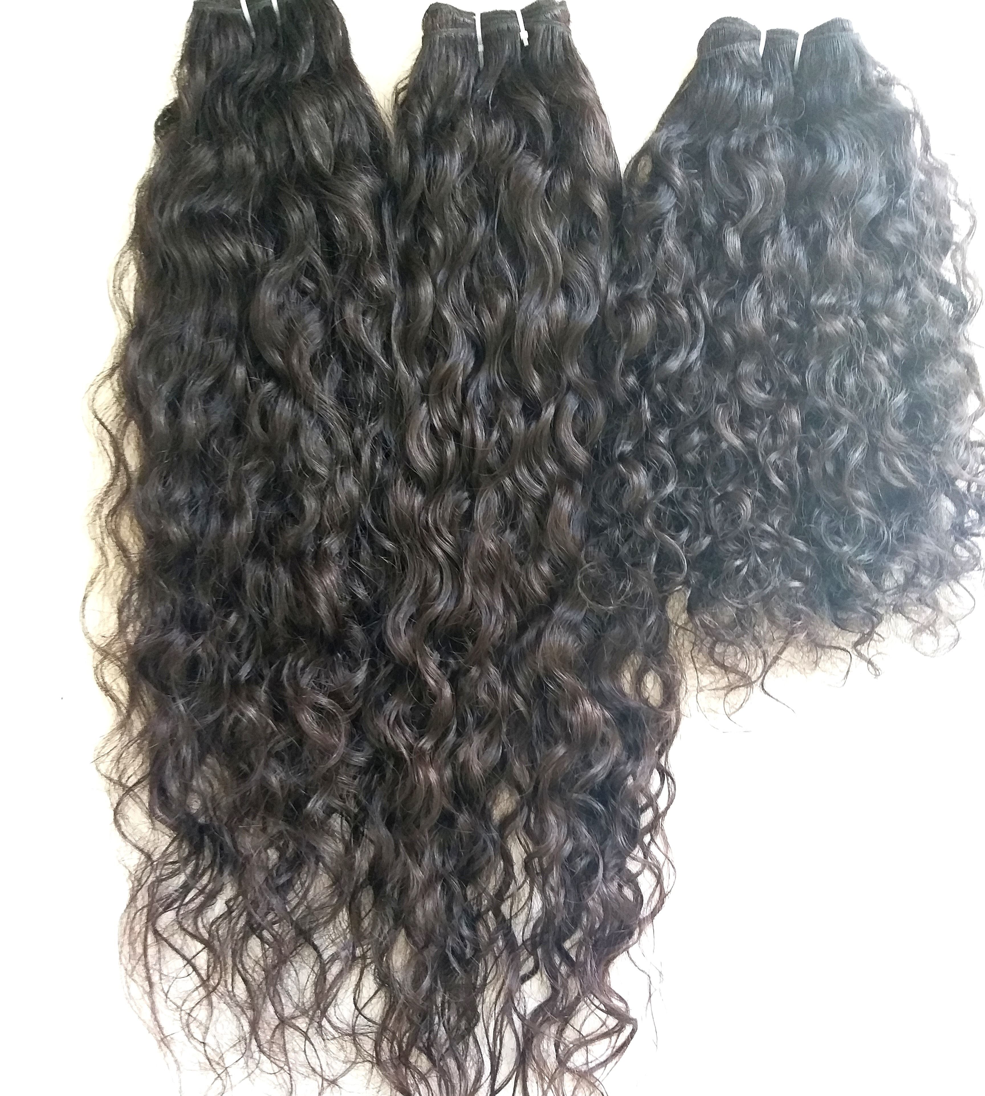 Natural Curly Single Donor best human hair extensions