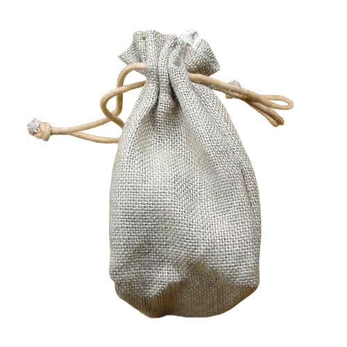 Available In All Color Jute Drawstring Pouch