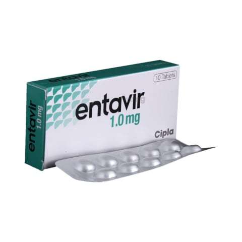 Entecavir Tablets IP 1 mg (Entavir)