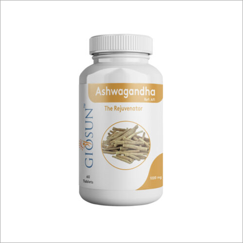 1000 mg Ashwagandha Rejuvenator Tablet By GIOSUN HEALTHCARE PRIVATE LIMITED