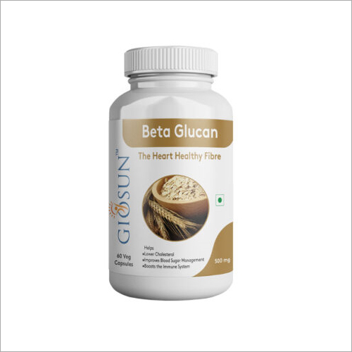 500 mg Beta Glucan Healthy Fibre Capsules