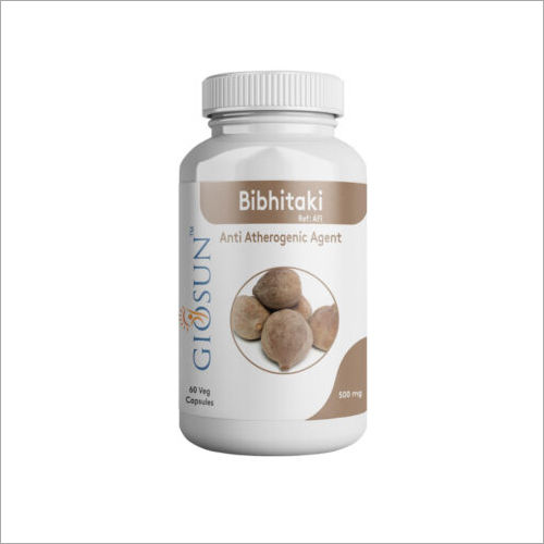 500 mg Bibhitaki Anti Atherogenic Agent Capsules