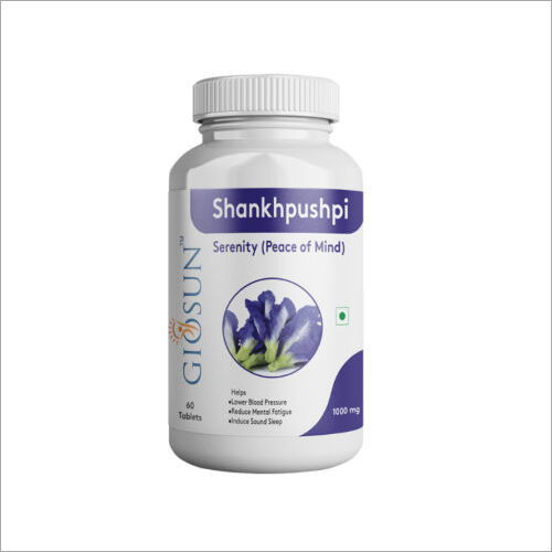 SHANKHPUSHPI 1000 mg Ayurvedic Serenity Tablets