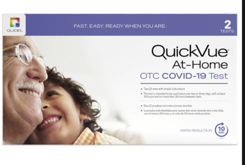 Quidel quickvue at-home otc covid-19 test
