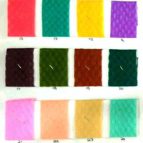 Multicolor Plain Heavy Net Magic Butty Fabrics