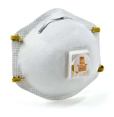 3m 8511 respirator n95 cool flow valve (10-pack)