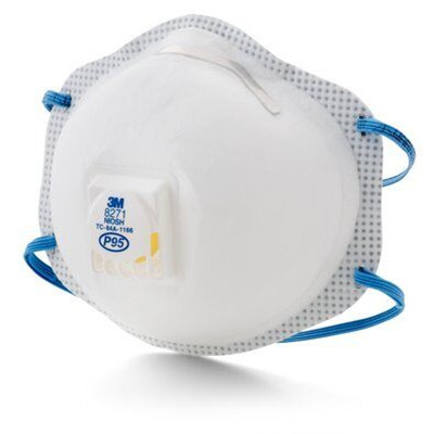 3M Particulate Respirator 8576 P95 Pack of 10 Nuisance Level Acid Gas Relief 3M Cool Flow Exhalation Valve