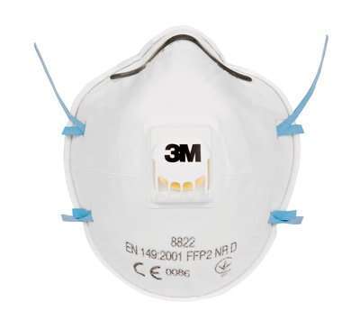 3M Disposable Respirator FFP2 Valved 8822