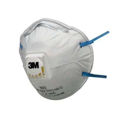 3M Disposable Respirator FFP2 Valved 8822