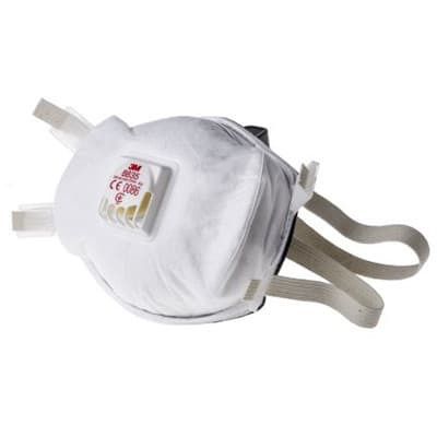 3M Particulate Respirator FFP3 Valved 8835+