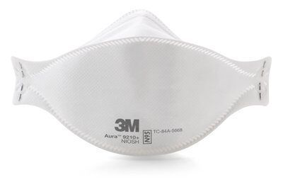 3M Aura Particulate Respirator 9210+, N95, Disposable