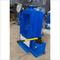Compressor Cube Testing Machine 1000 Kane Hand Operator