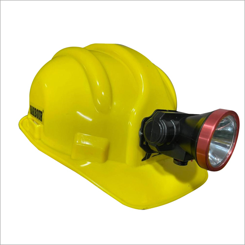 Industrial Helmet With Lamp