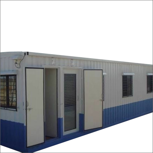 Metal Dual Door Portable Cabin