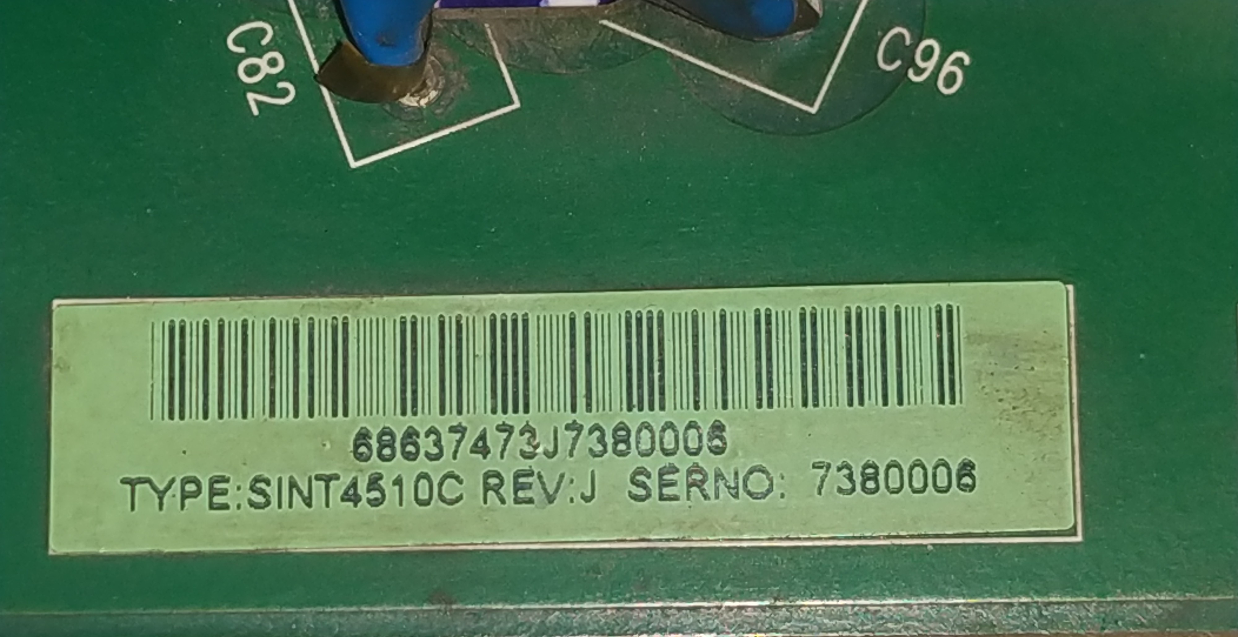 ABB DRIVE BOARD SINT4510C