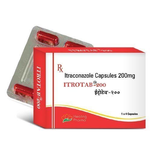 Itraconazole Capsules 200 Mg (Itrotab) General Medicines