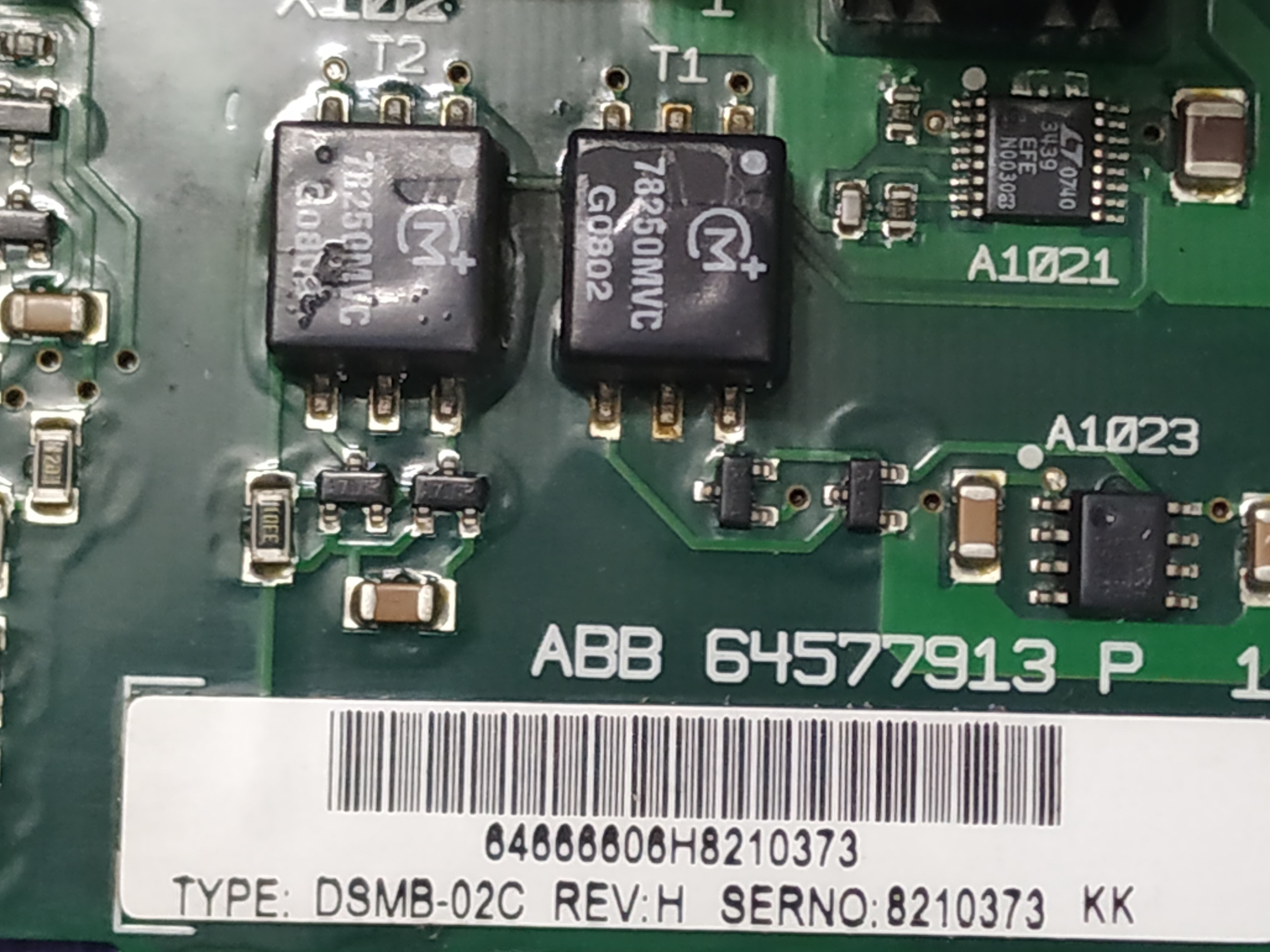 ABB PCB CARD DSMB-02C