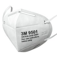 3M KN95 Protective Face Mask 9501 With Elastic Ear Loops