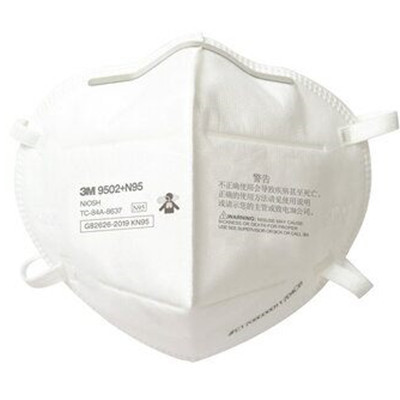 3M N95 Particulate Respirator 9502+, Disposable