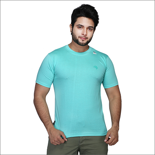 Cotton Mens Round Neck Assorted Color T-Shirts