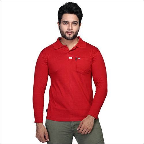 Full Sleeve Assorted Red T-Shirts