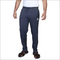Mens Casual Blue Track Pant