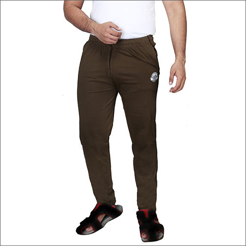 Mens Casual Brown Track Pant