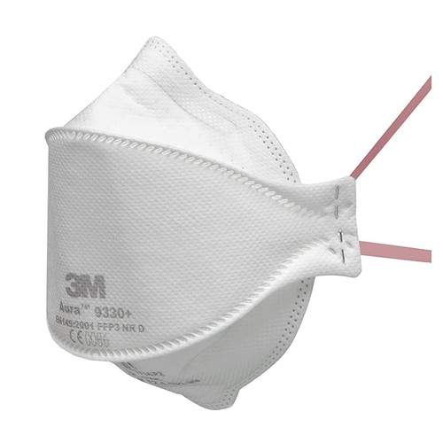 3M  Aura Particulate Respirator  FFP3  Unvalved, 9330+