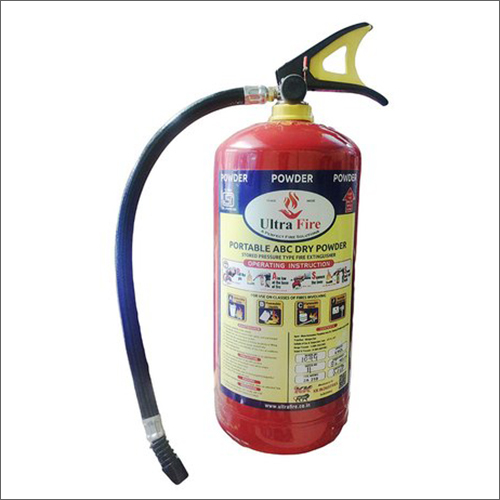 4 Kg ABC Multipurpose Dry Powder Portable Fire Extinguisher By BURHANI SAFETY EQUIPMENTS