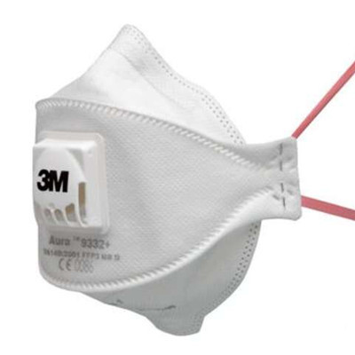 3M Auru Particulate Respirator FFP3 Valved 9332+