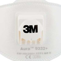 3M Auru Particulate Respirator FFP3 Valved 9332+
