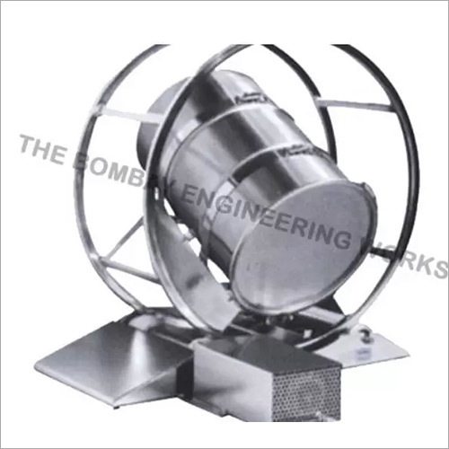Stainless Steel Polished Drum Mixer