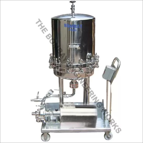 Stainless Steel Zero Hold Up Filter Press