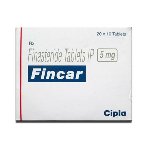 Finasteride Tablets I.P. 5 Mg (Fincar) General Medicines