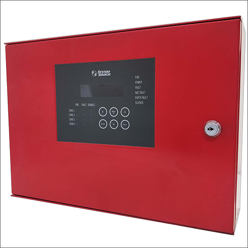 Black 2 Zone Fire Alarm Control Panel