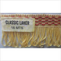 16 Mtr Classic Laher Designer Mandap Lace - Color: Red