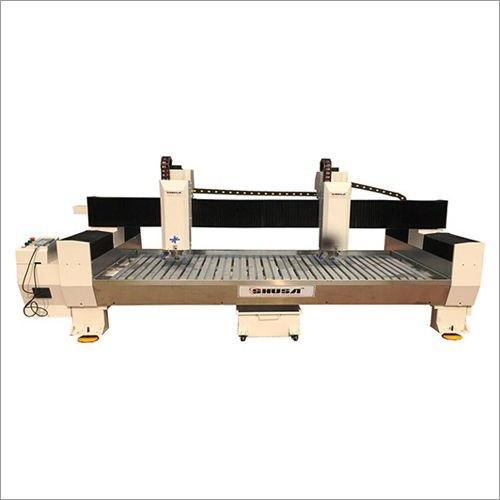 Double Head CNC Stone Router Machine