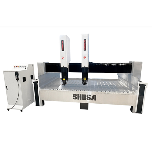 Double Head Cnc Stone Engraving Machine - General Use: Industrial