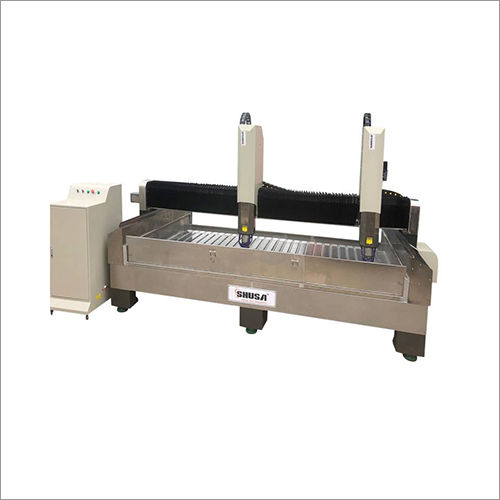 Cnc Double Head Stone And Wood Router Machine