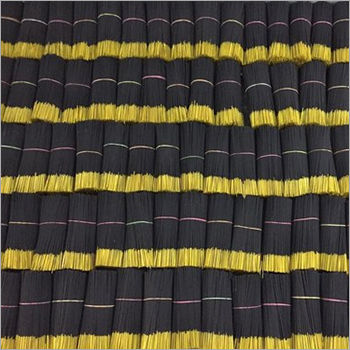 8 Inch Black Raw Incense Stick